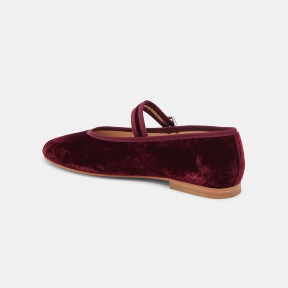 NWOT Dolce Vita Roslyn Velvet Ballet Flats - Picture 2 of 14